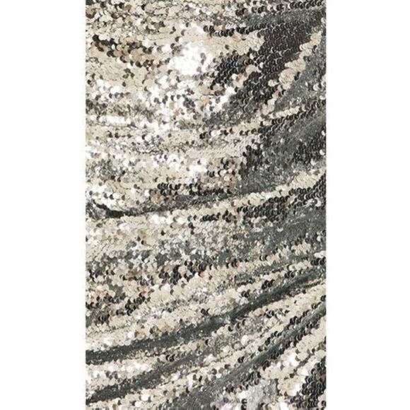 NWT OW Collection x Revolve Glitter Dress In Silver Sequin Size Small $250 MSRP - Picture 5 of 11